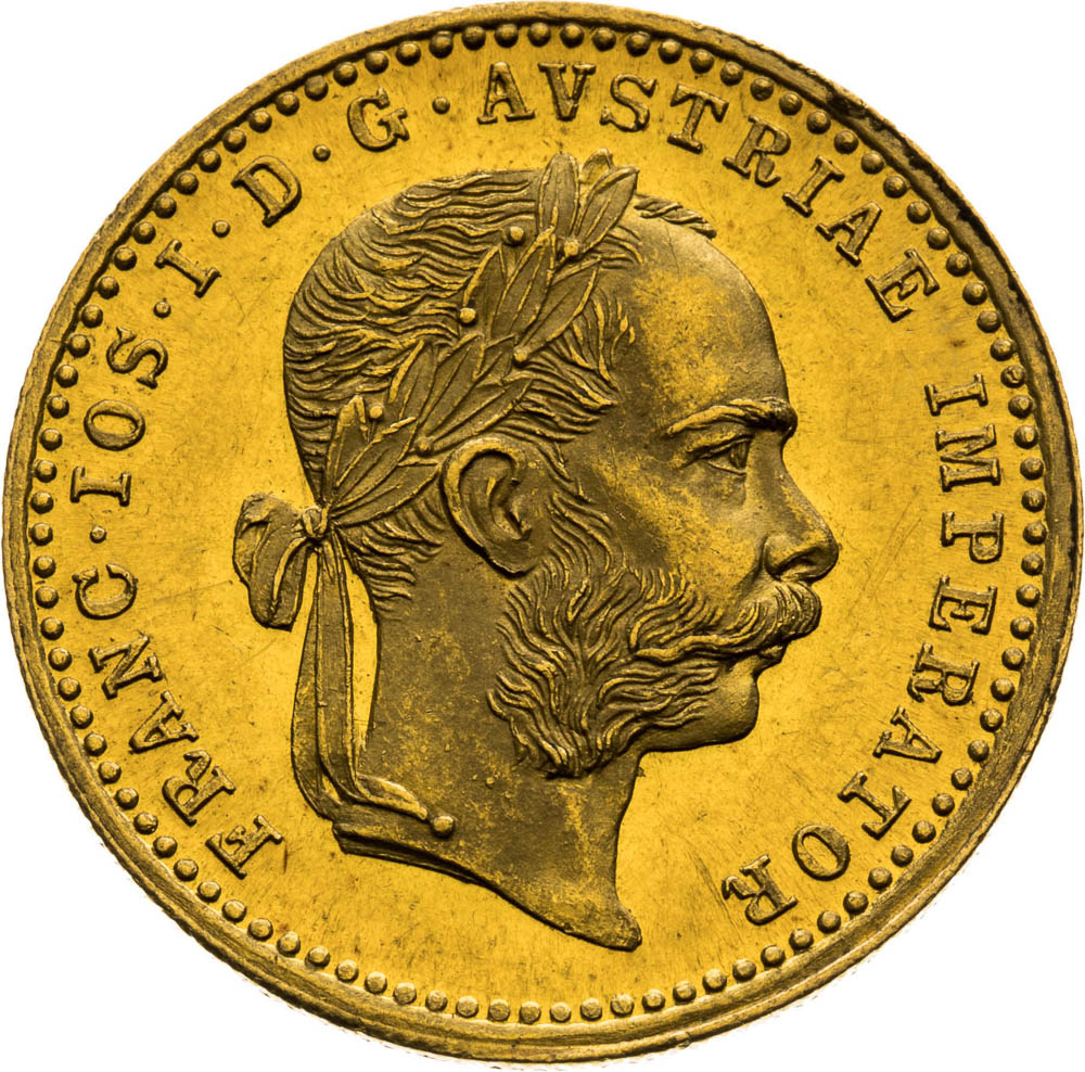 Ducat 1881 - front