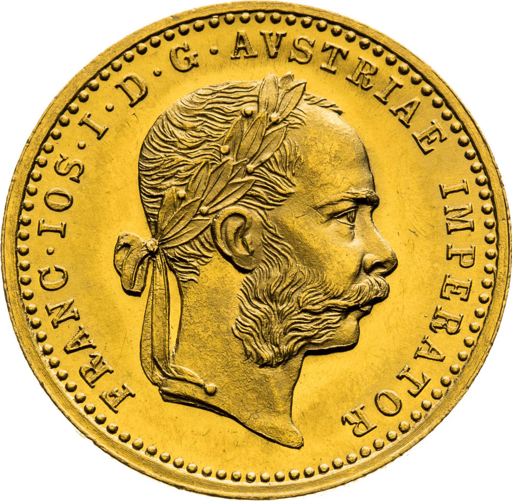 Ducat 1887 - front