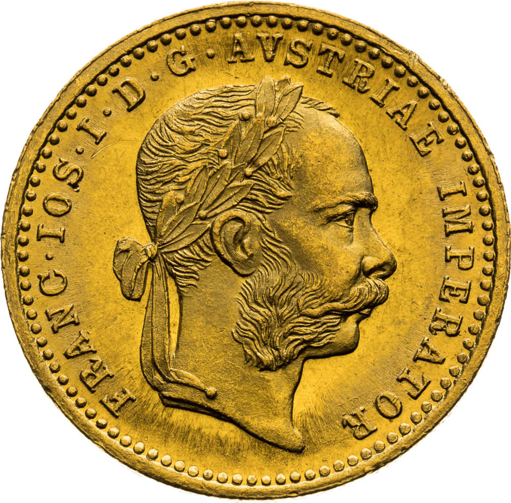 Ducat 1891 - front