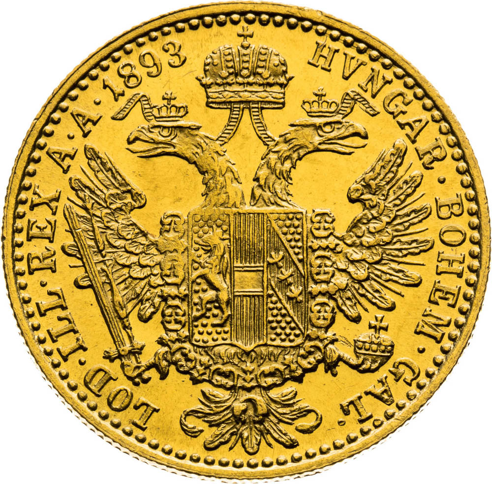 Ducat 1893 - back