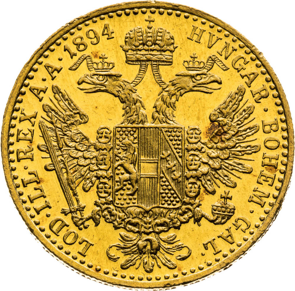 Ducat 1894 - back