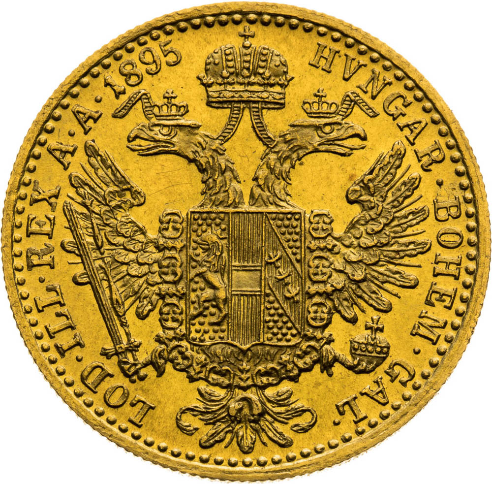 Ducat 1895 - back