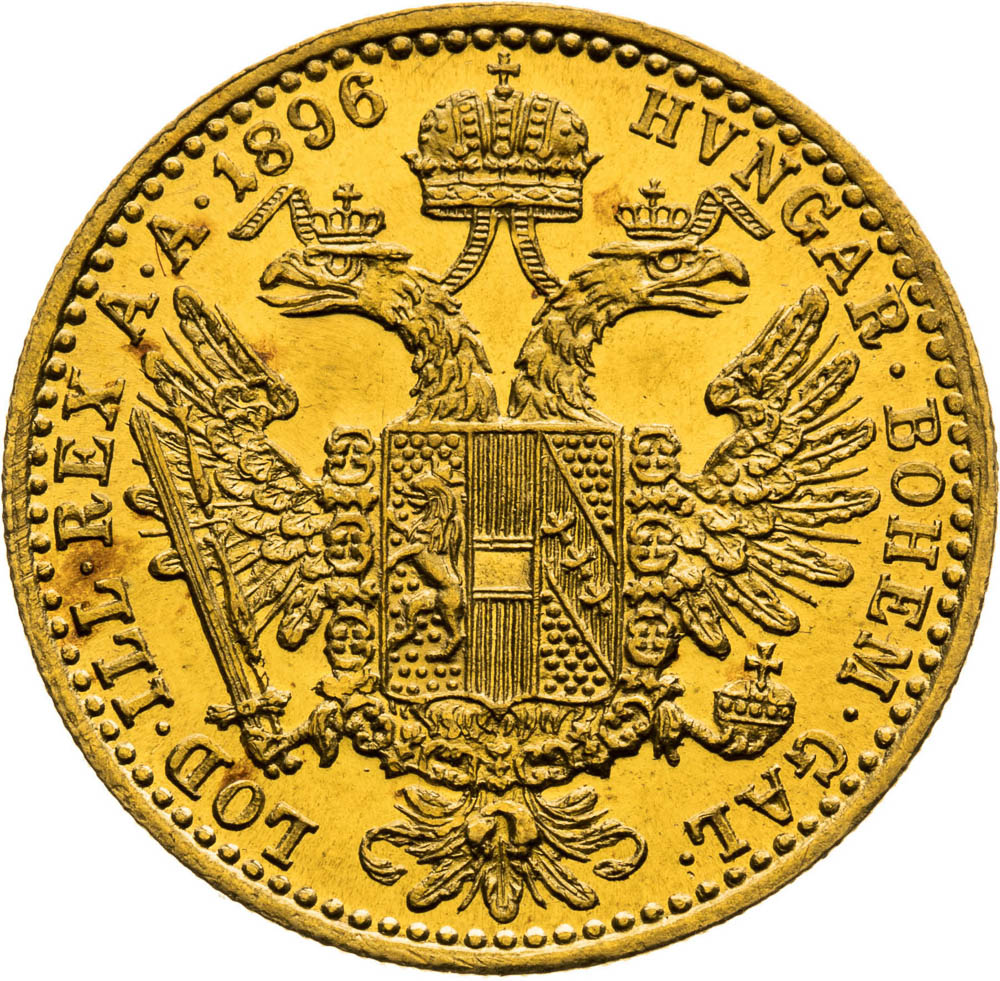 Ducat 1896 - back