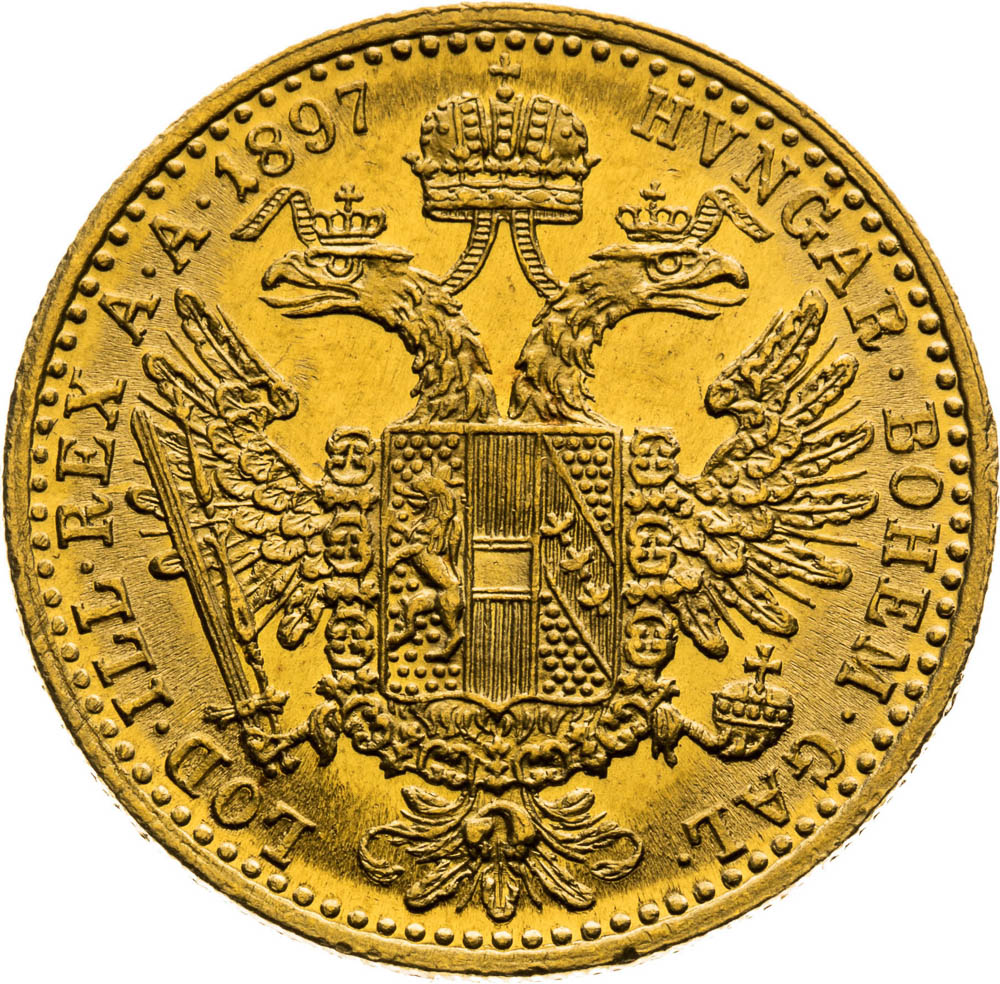 Ducat 1897 - back
