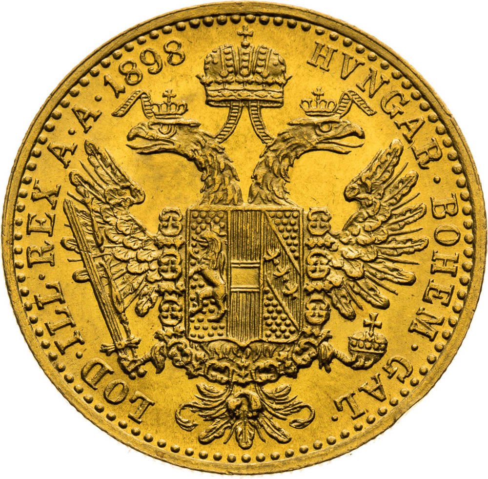Ducat 1898 - back