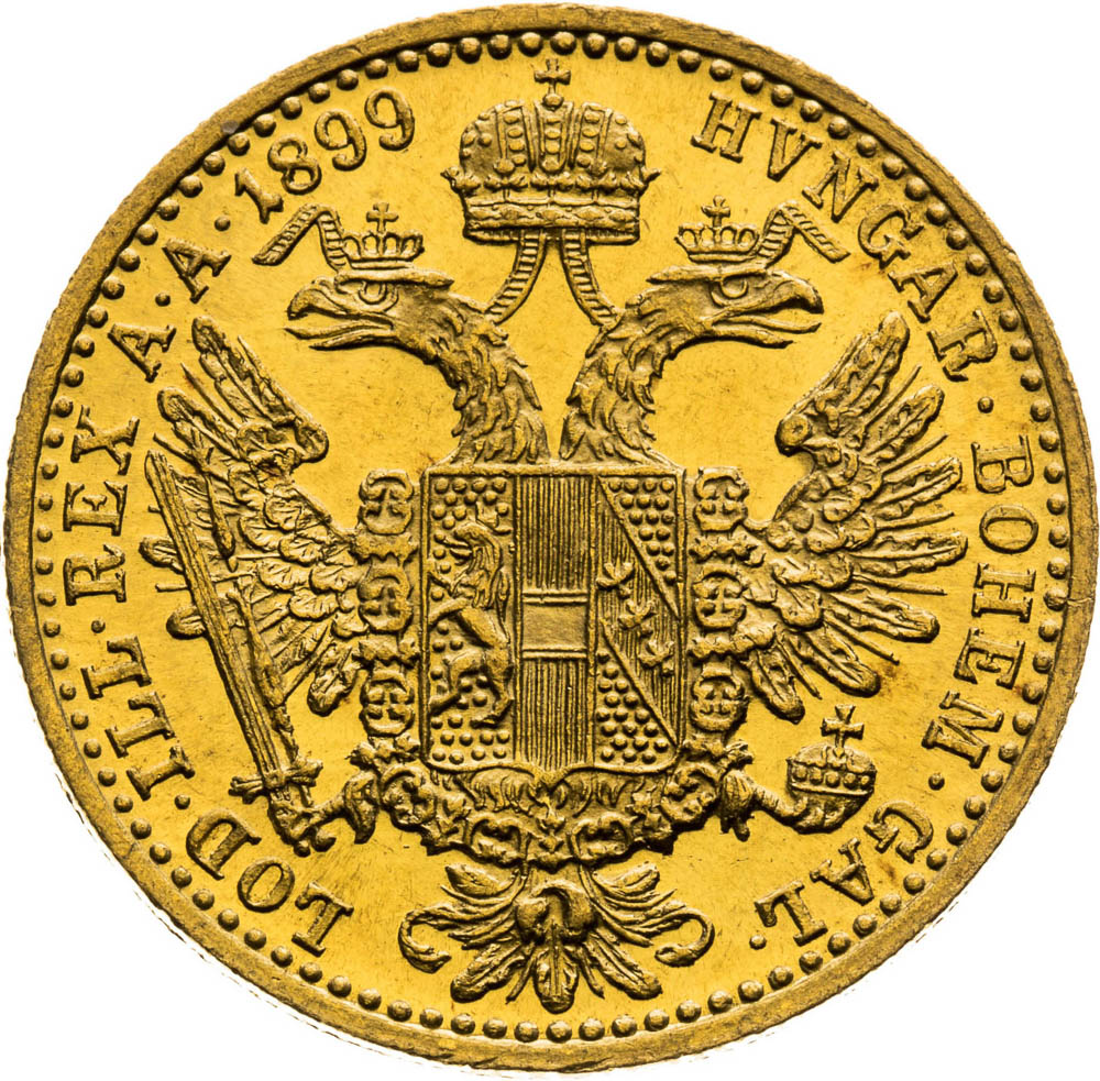 Ducat 1899 - back