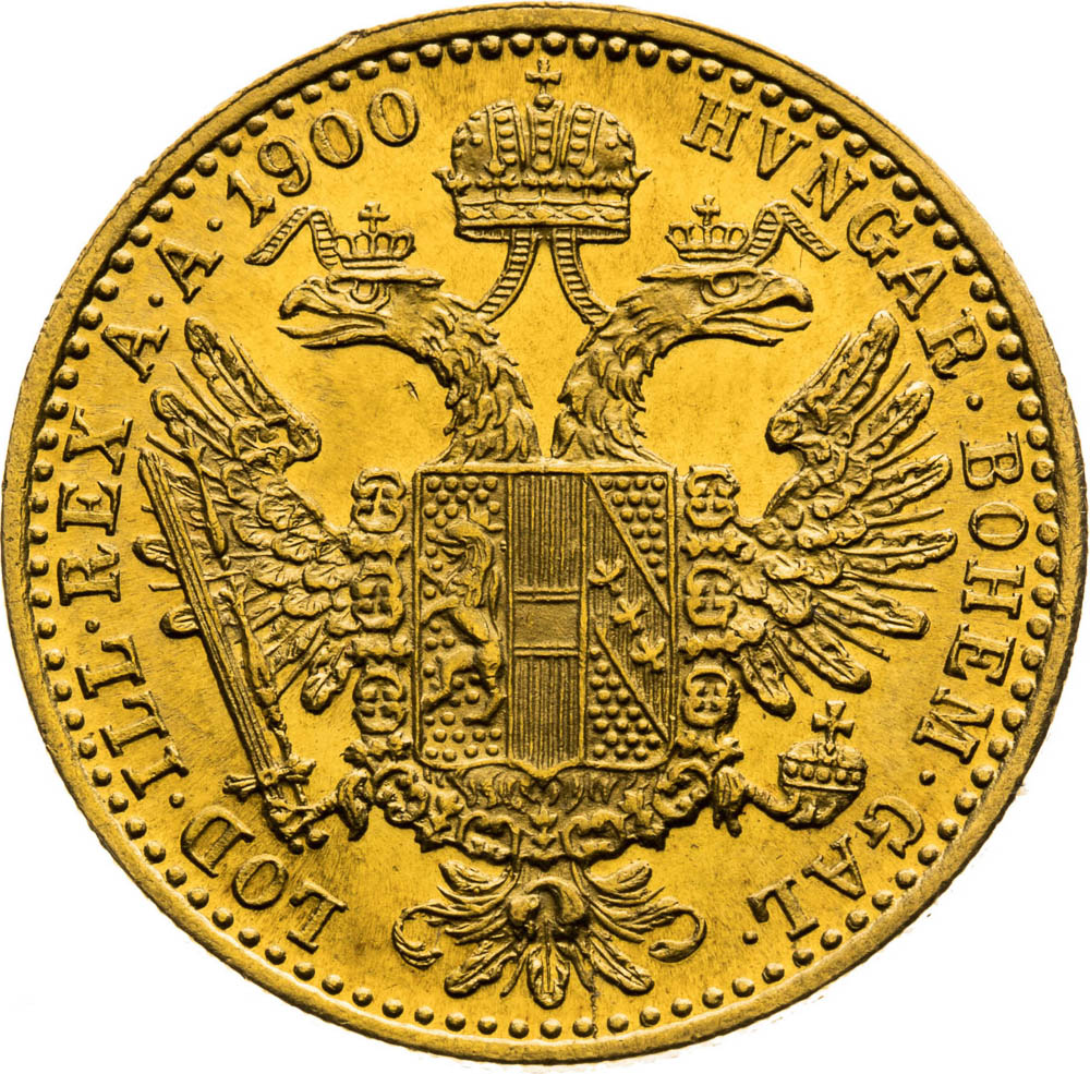 Ducat 1900 - back