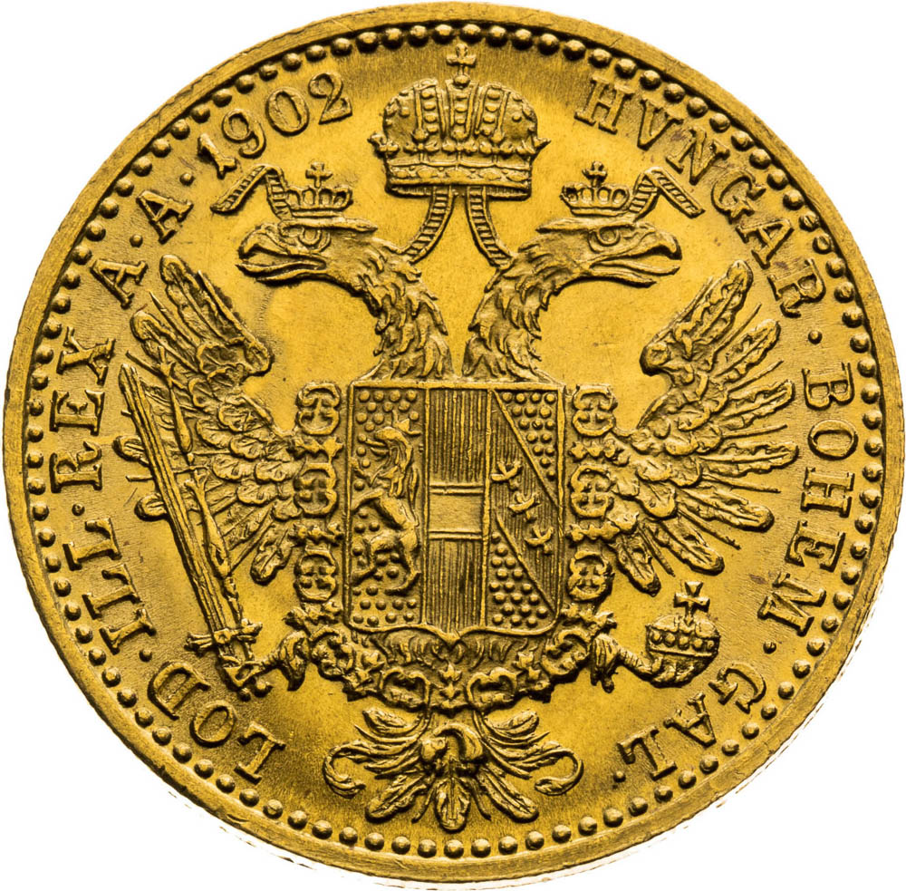 Ducat 1902 - back