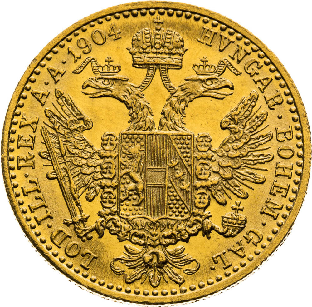 Ducat 1904 - back