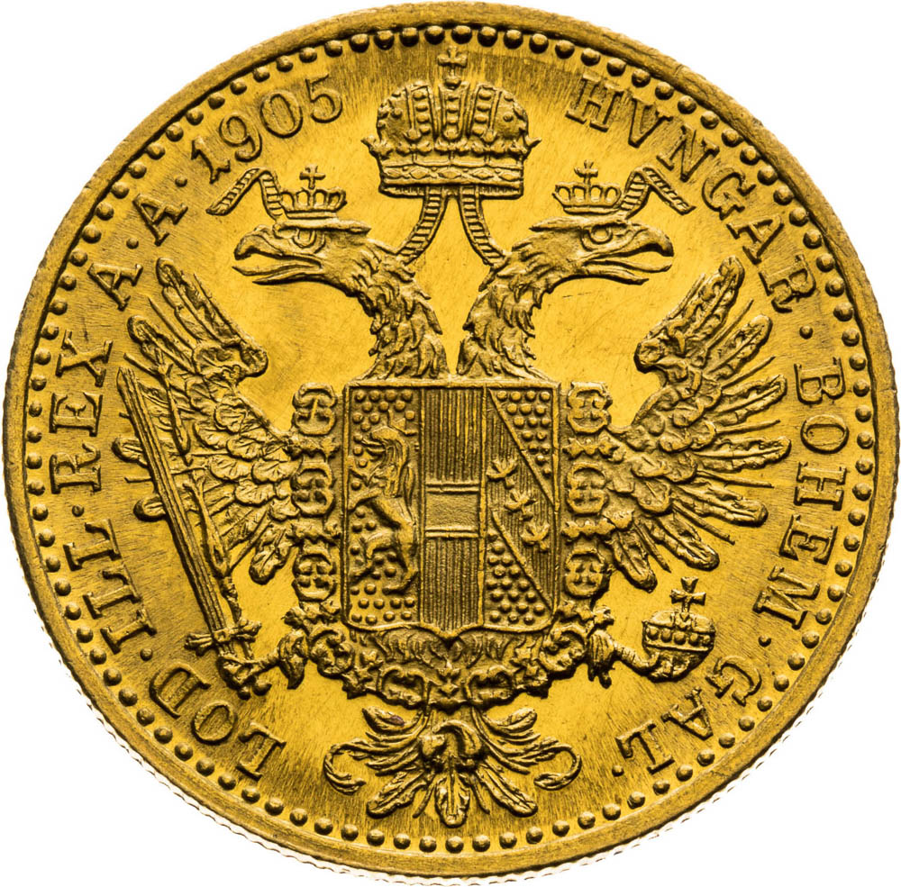 Ducat 1905 - back