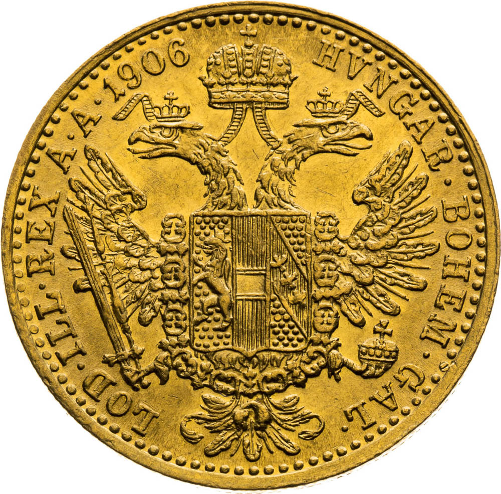 Ducat 1906 - back