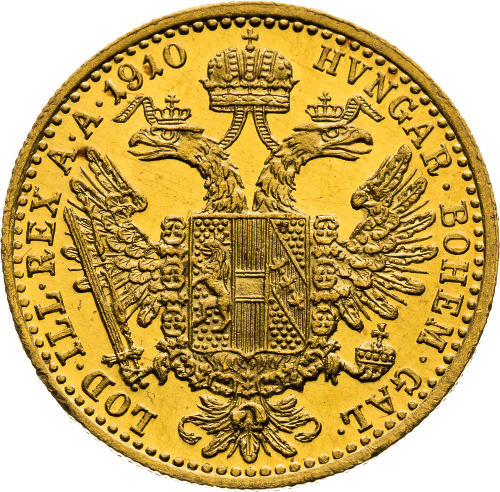 Ducat 1910 - back