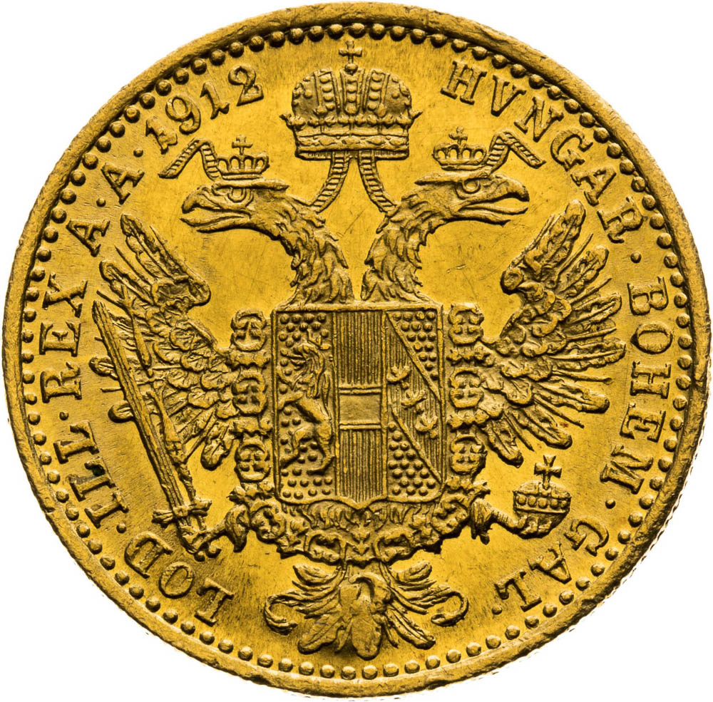 Ducat 1912 - back