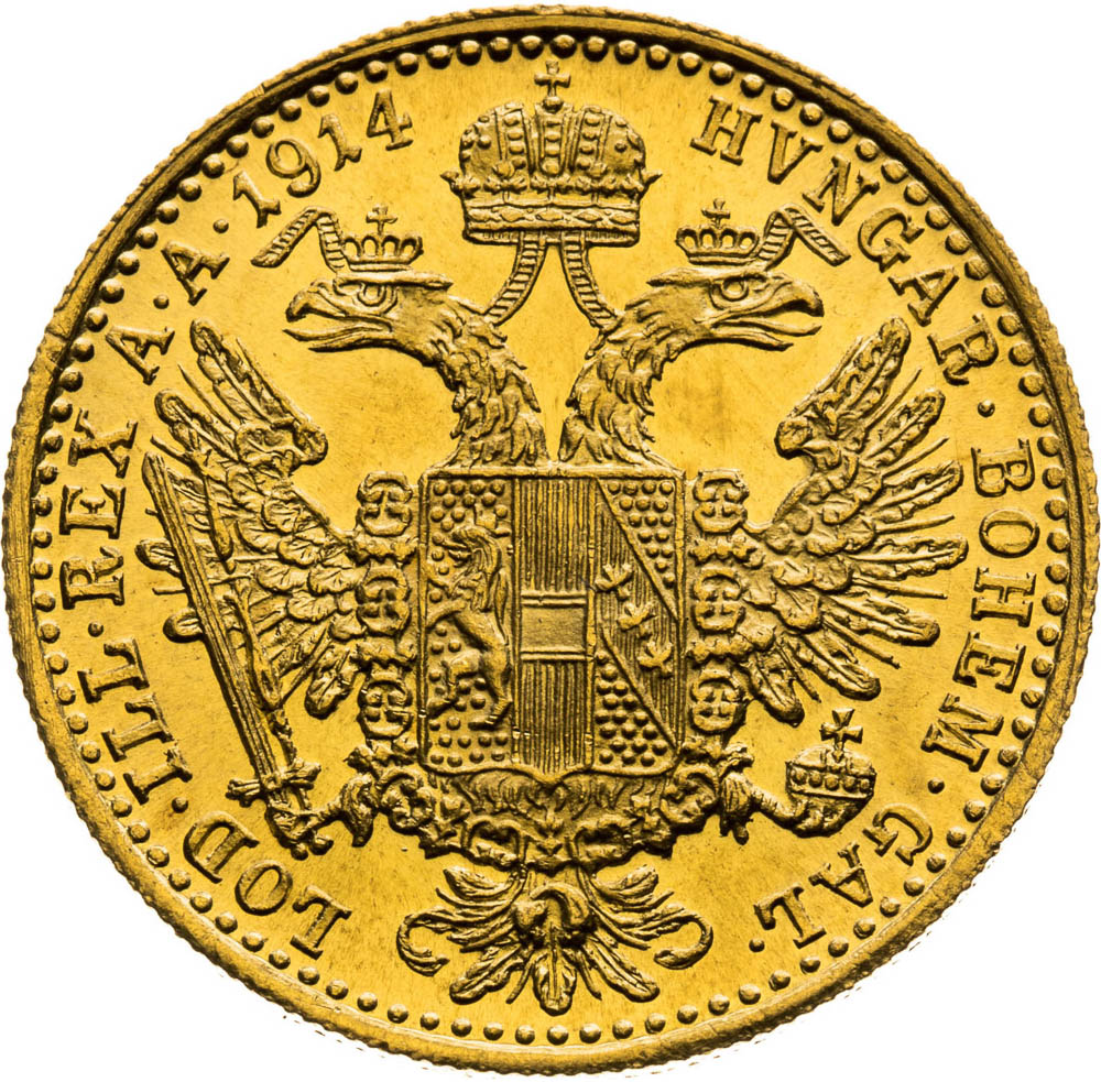 Ducat 1914 - back