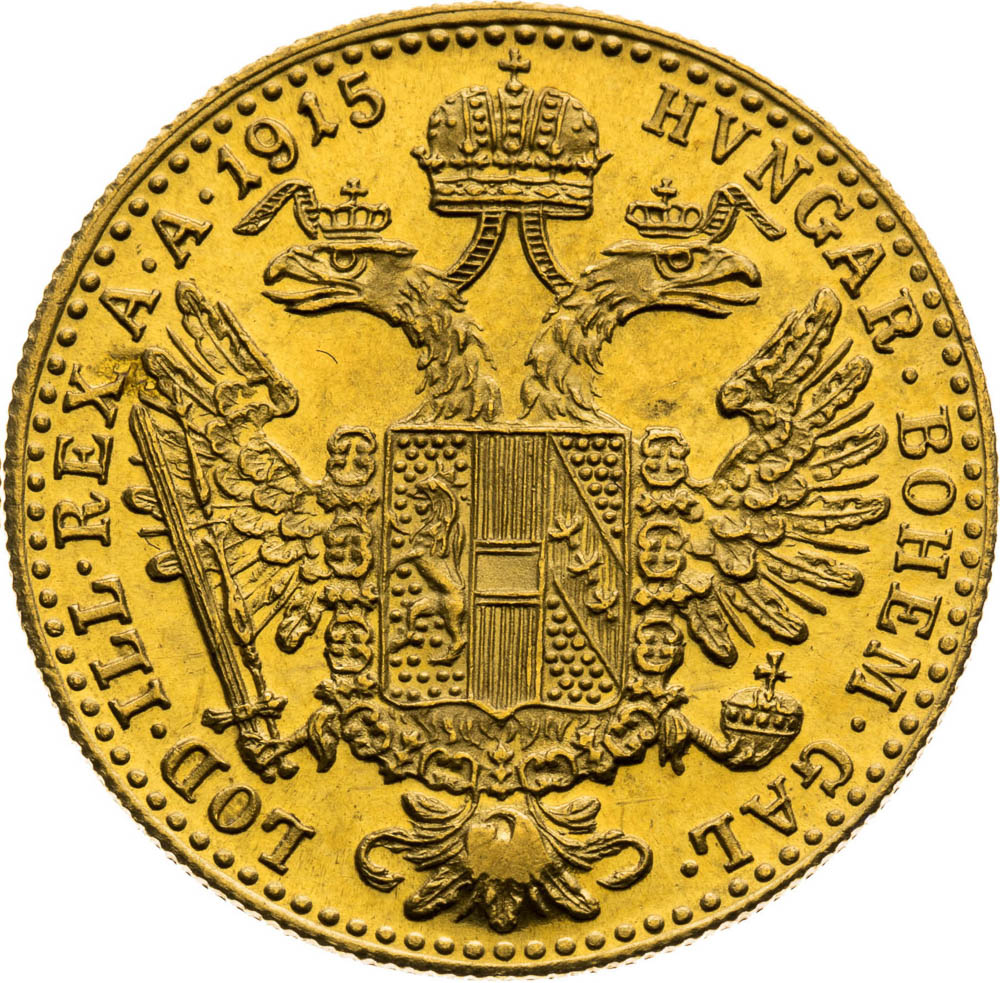 Ducat 1915 - back