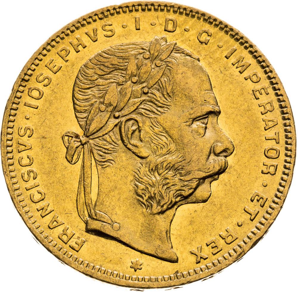 8 Florin 1875 - front