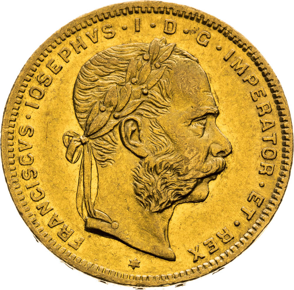 8 Florin 1876 - front