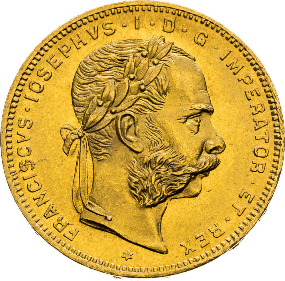 8 Florin 1877 - front