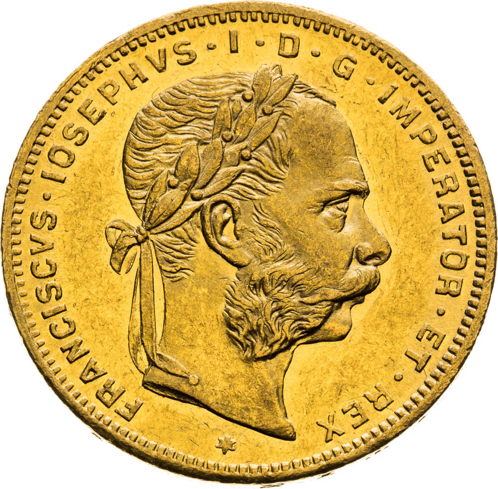 8 Florin 1883 - front