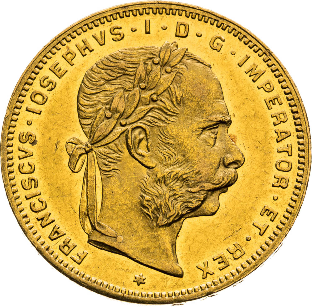 8 Florin 1885 - front