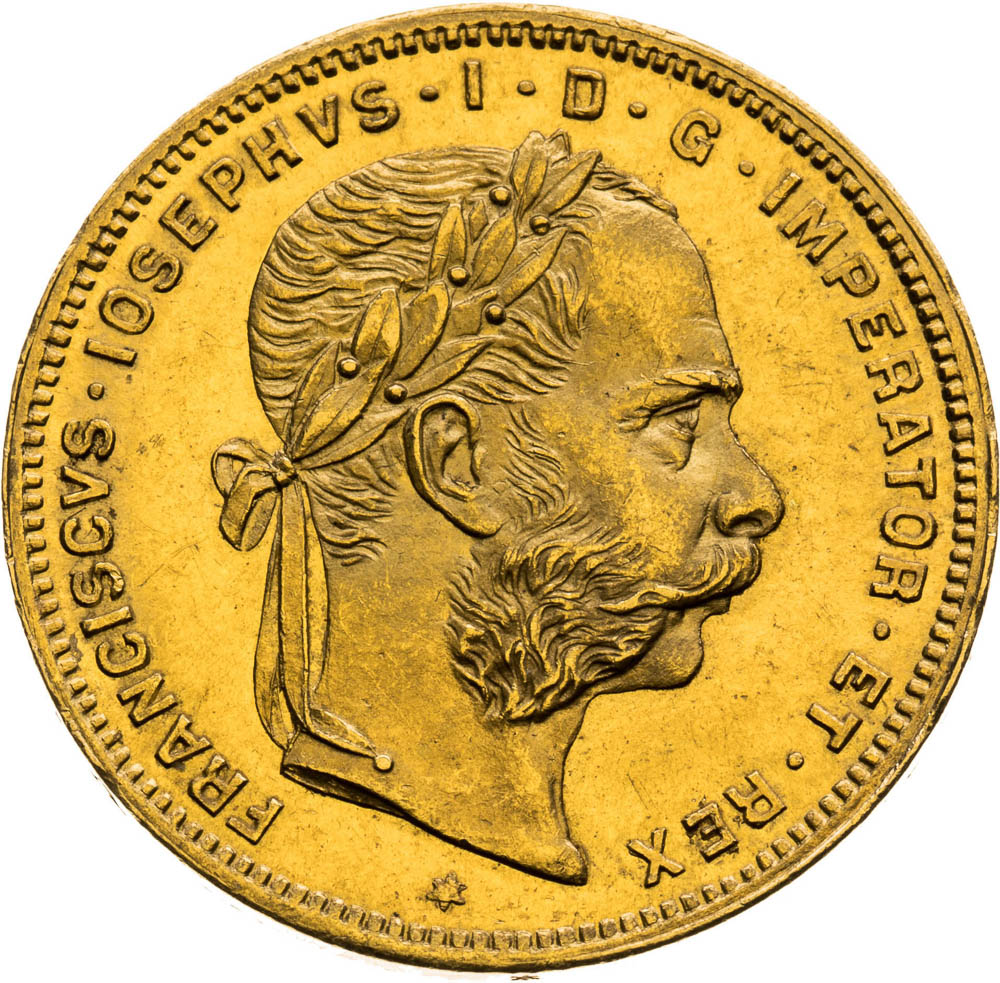 8 Florin 1886 - front