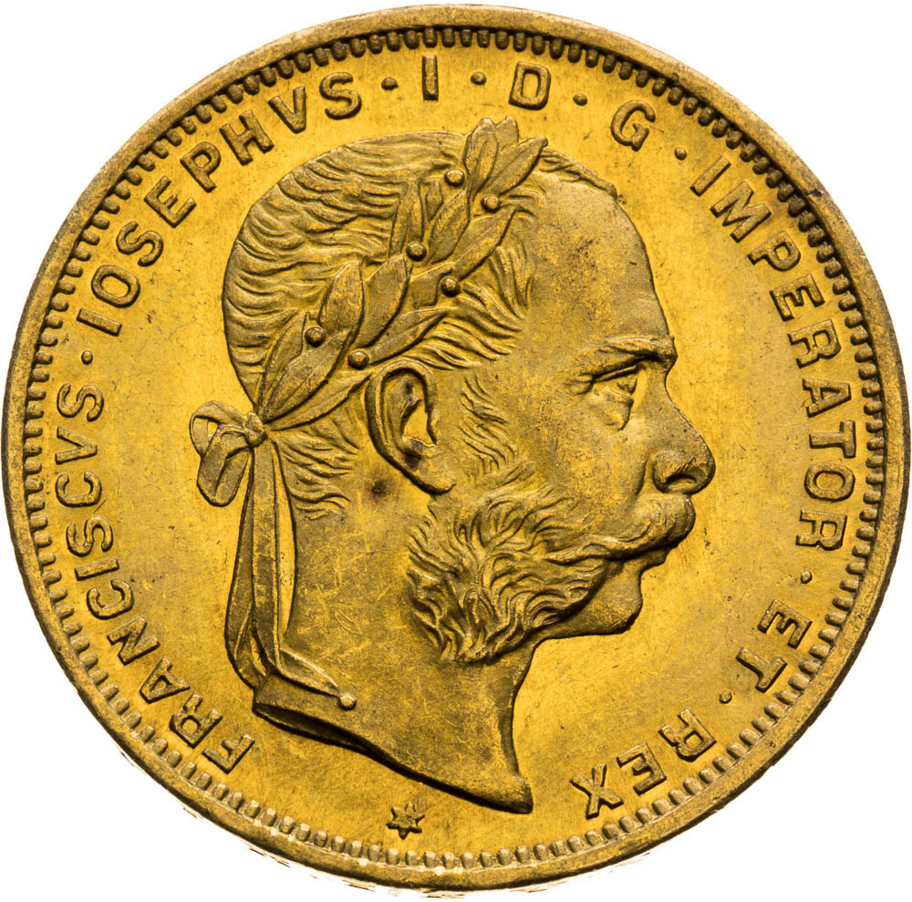 8 Florin 1888 - front