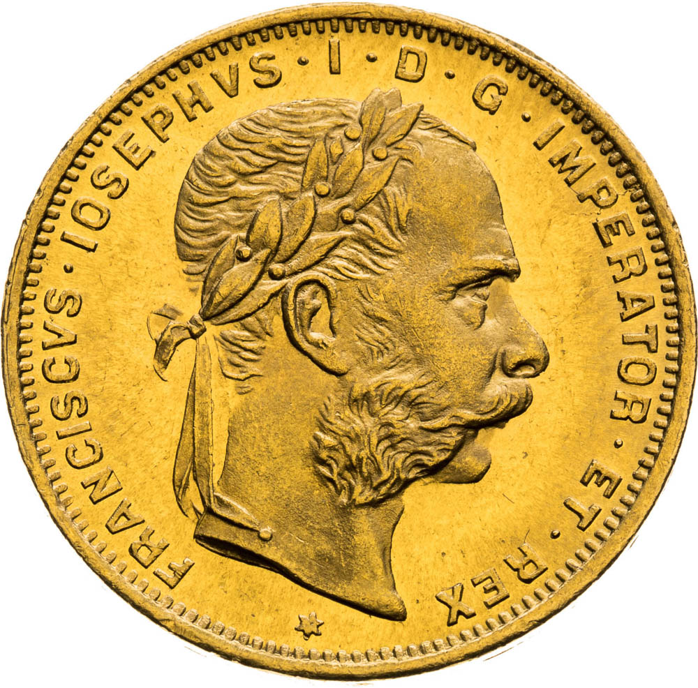 8 Florin 1890 - front