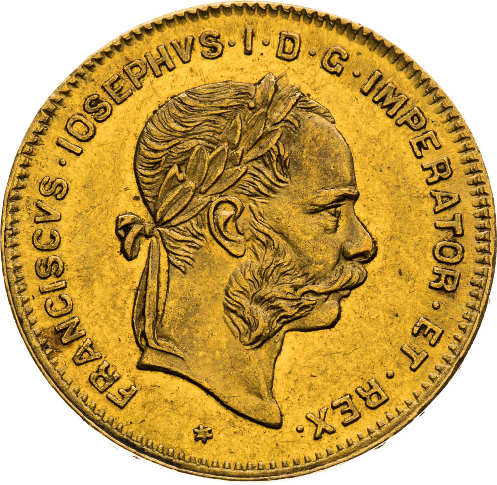 4 Florin 1884 - front