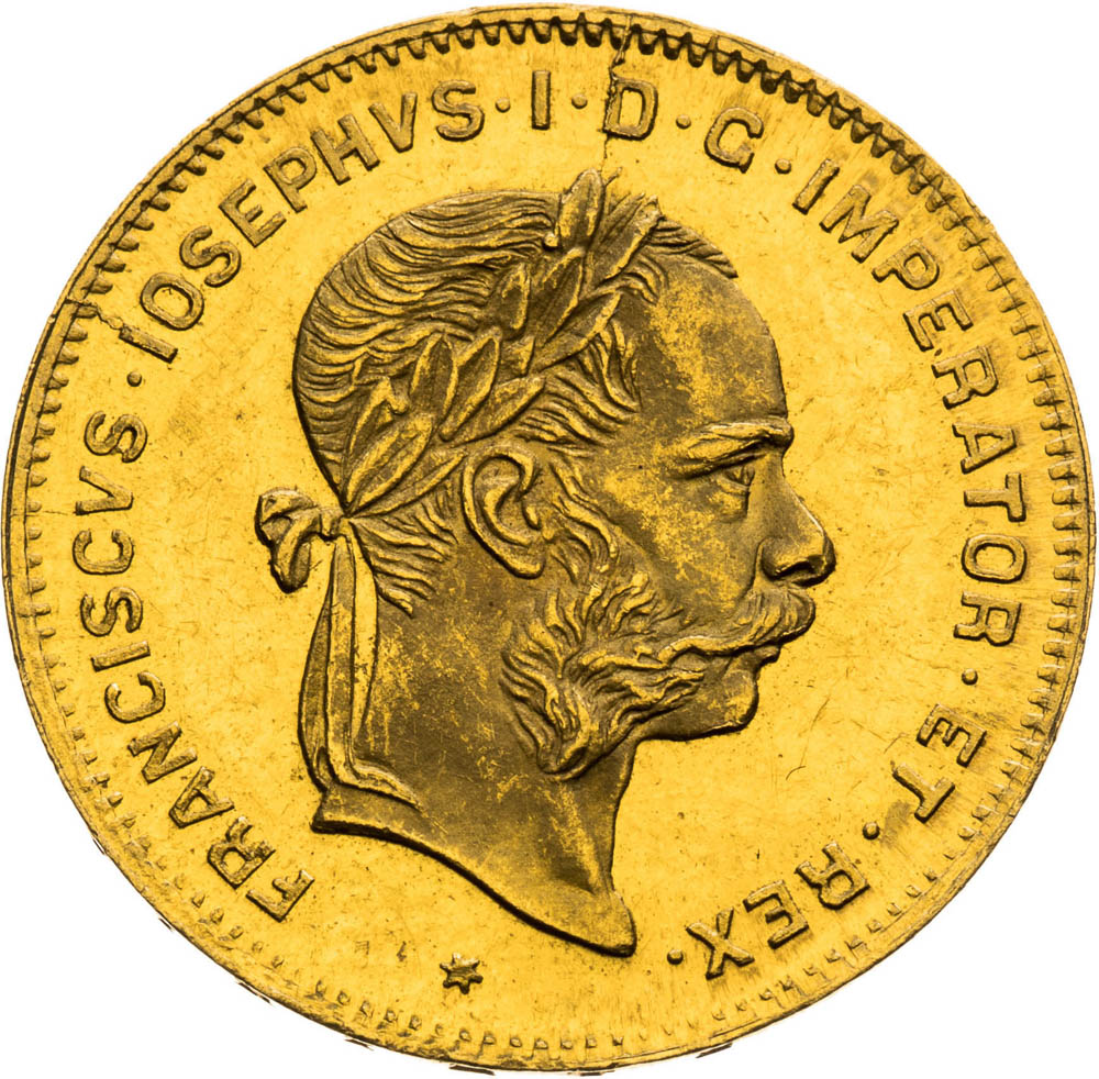 4 Florin 1885 - front