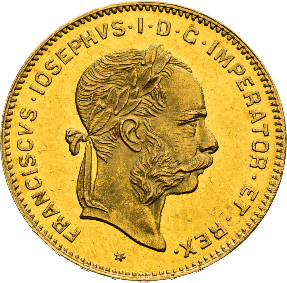 4 Florin 1888 - front