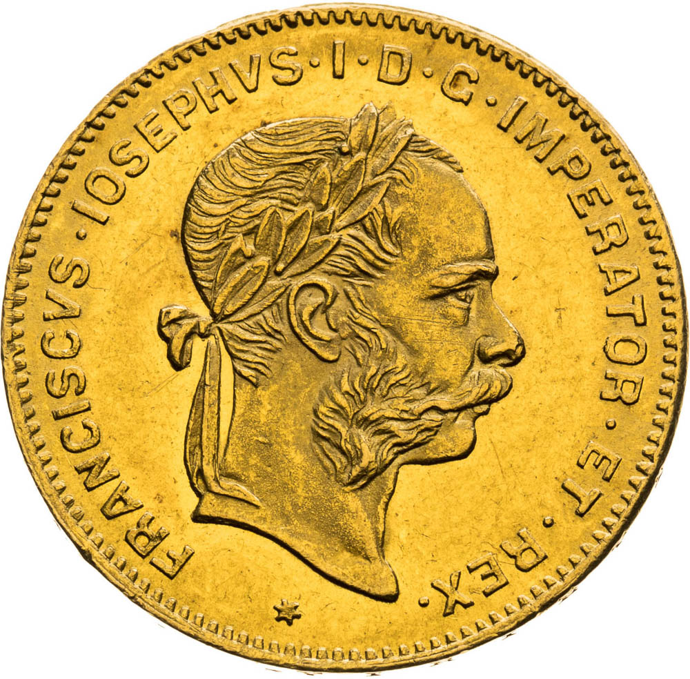 4 Florin 1890 - front