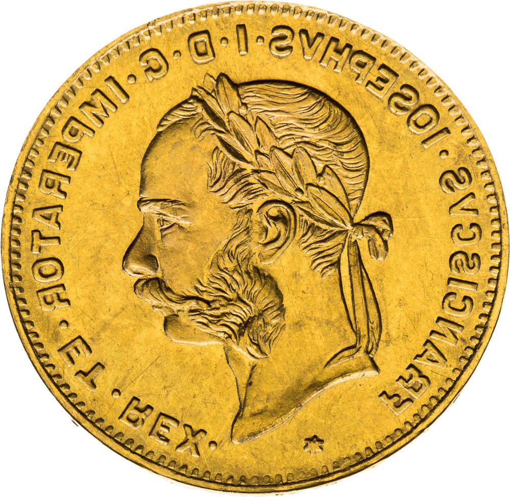 4 Florin (Error Strike) - back