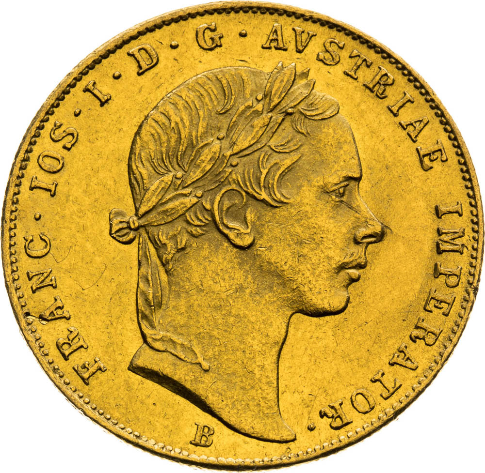 Ducat 1858 - front
