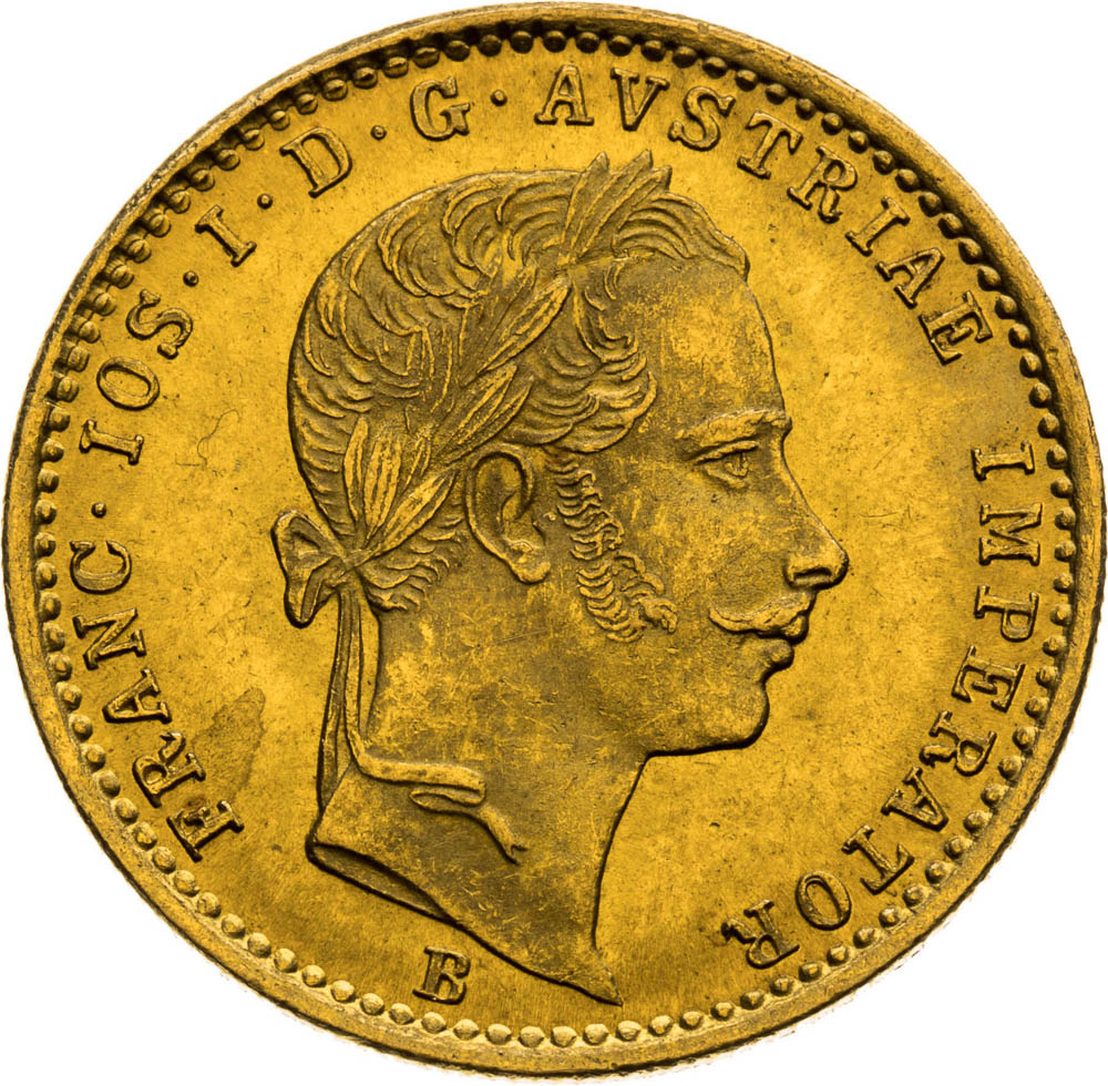 Ducat 1862 - front