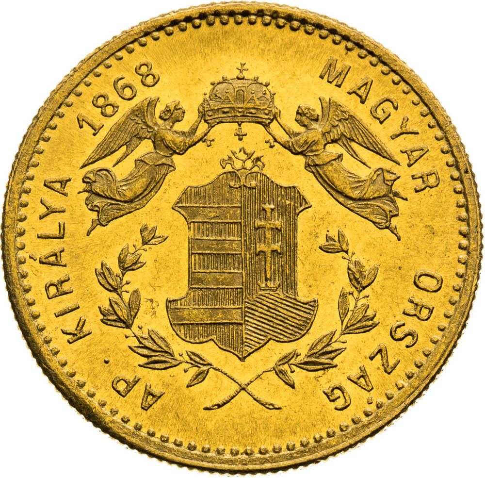 Ducat 1868 - back