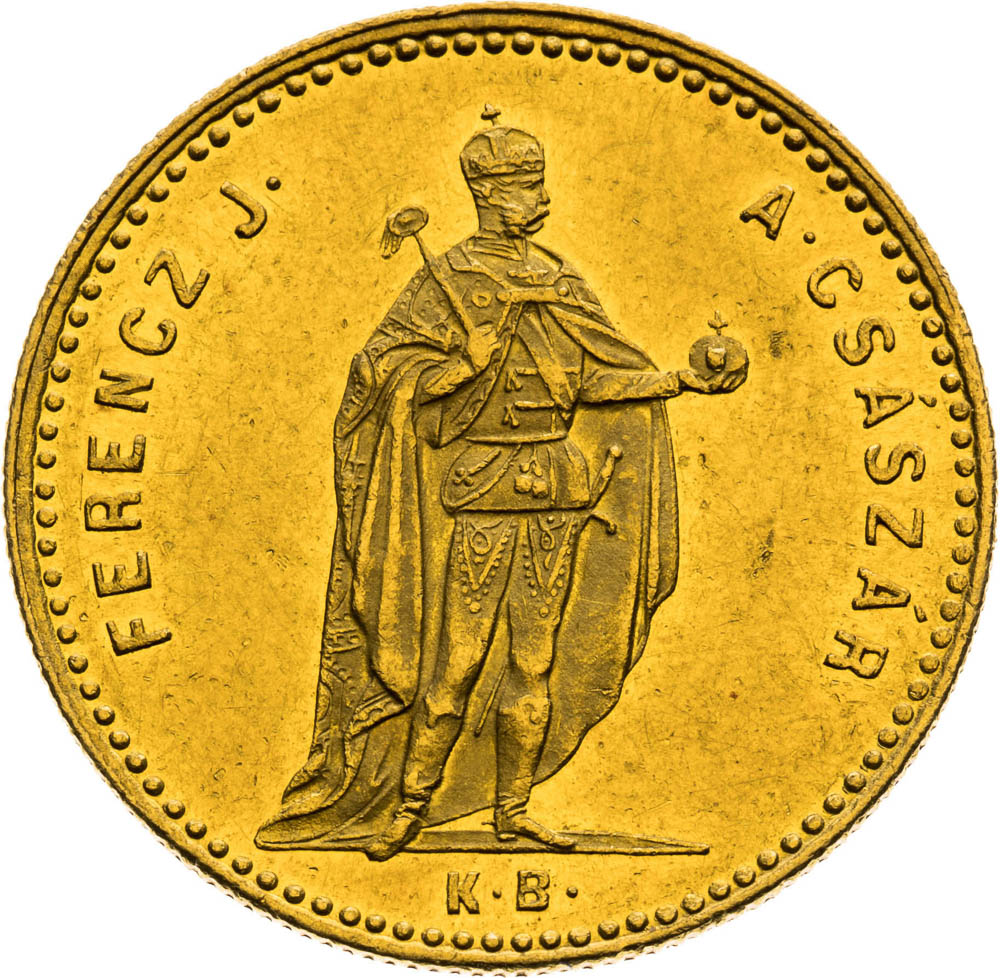 Ducat 1869 - front