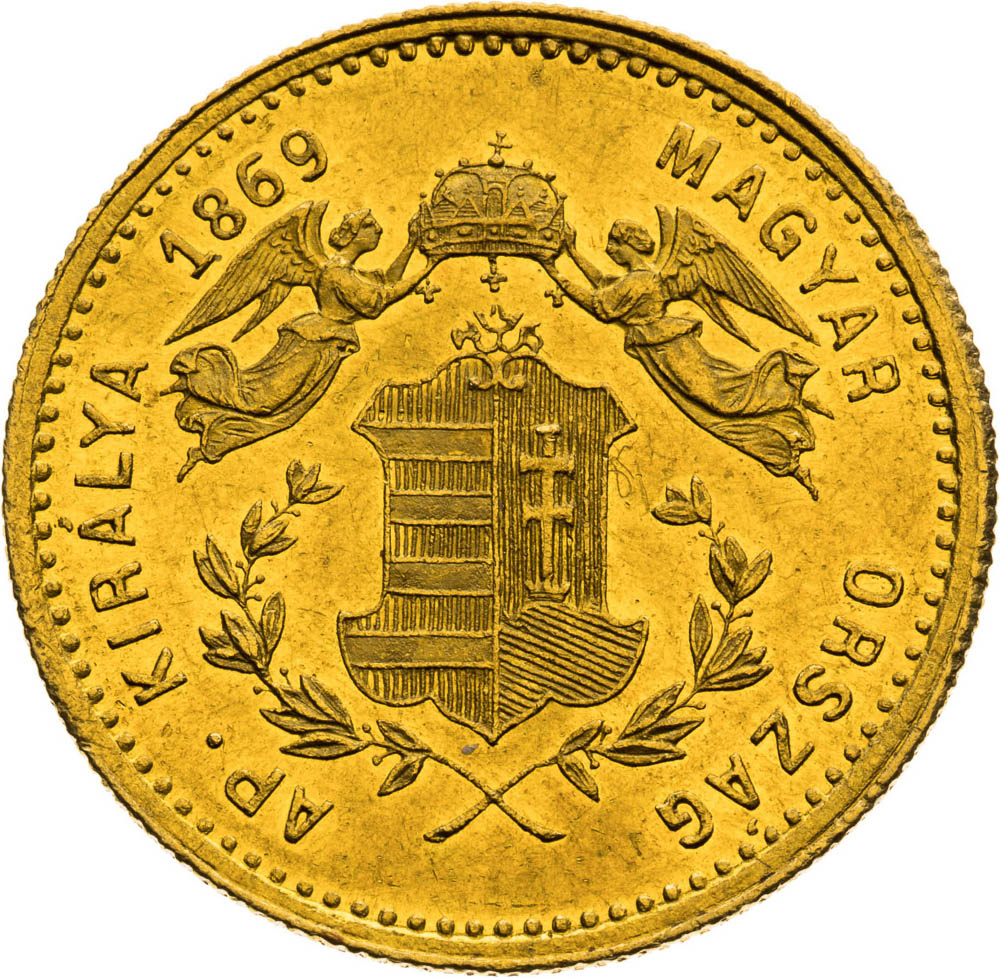 Ducat 1869 - back
