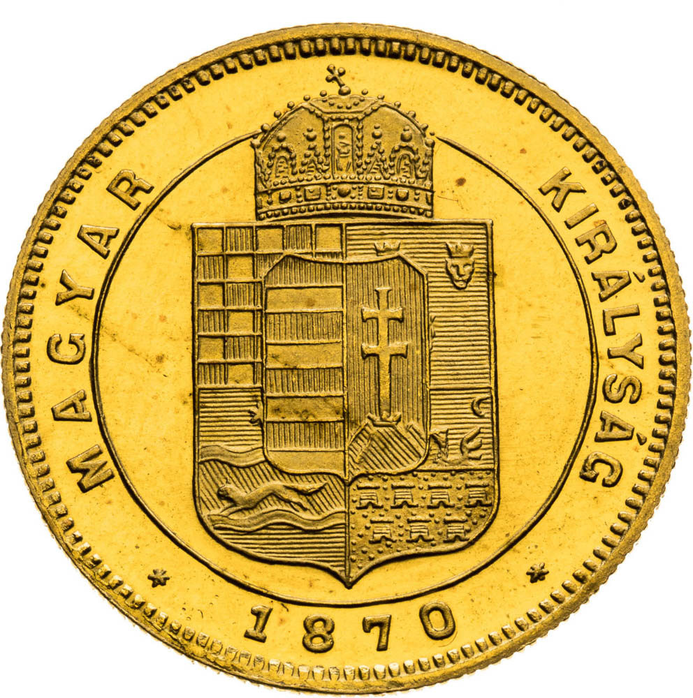 Ducat 1870 - back