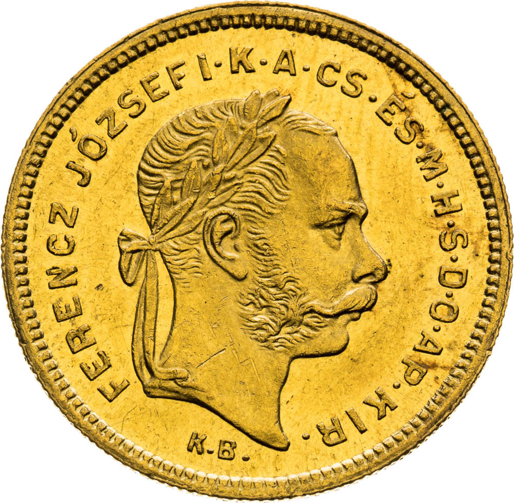 Ducat 1877 - front