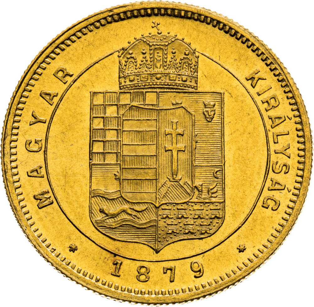 Ducat 1879 - back