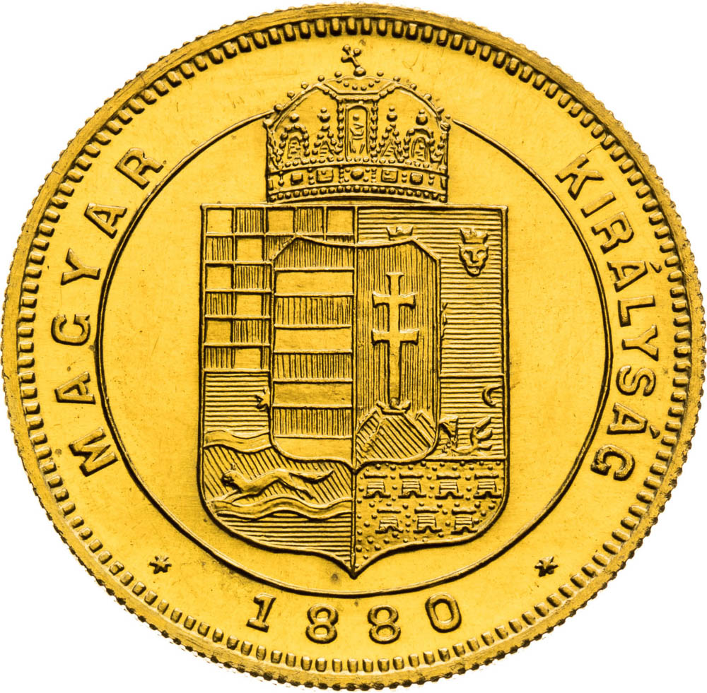 Ducat 1880 - back