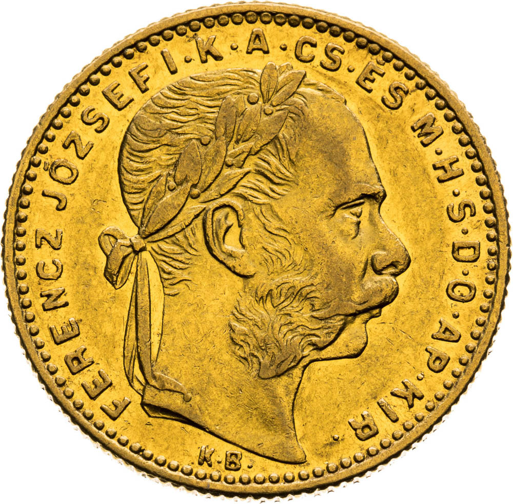 8 Forint 1892 - front