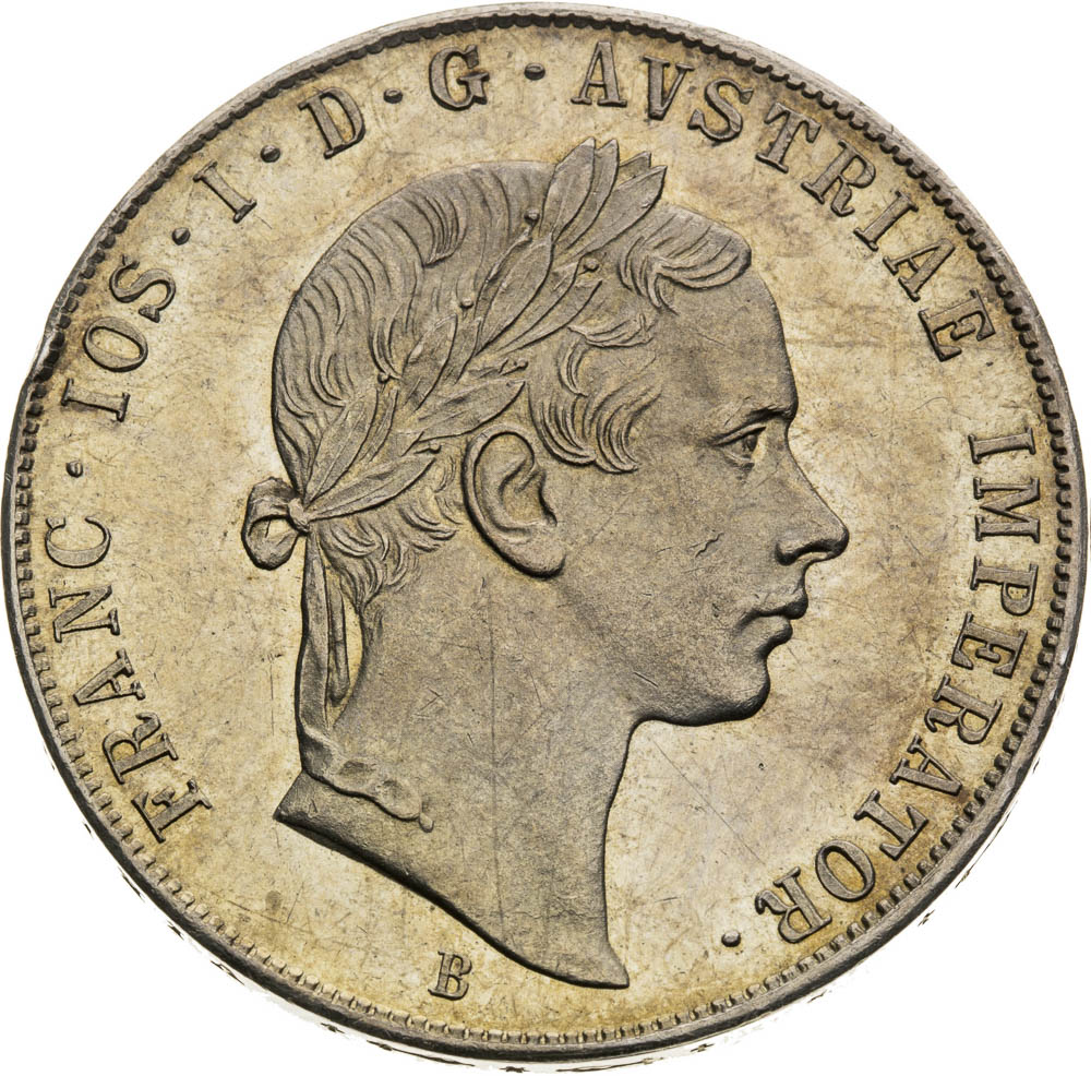 1/2 Thaler 1853 - front