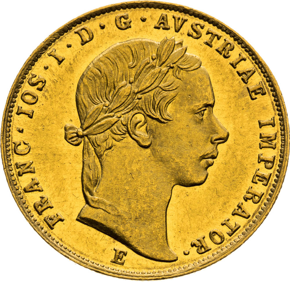 Ducat 1854 - front