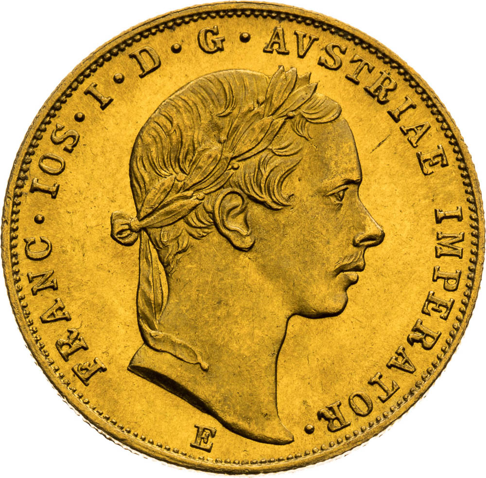 Ducat 1857 - front