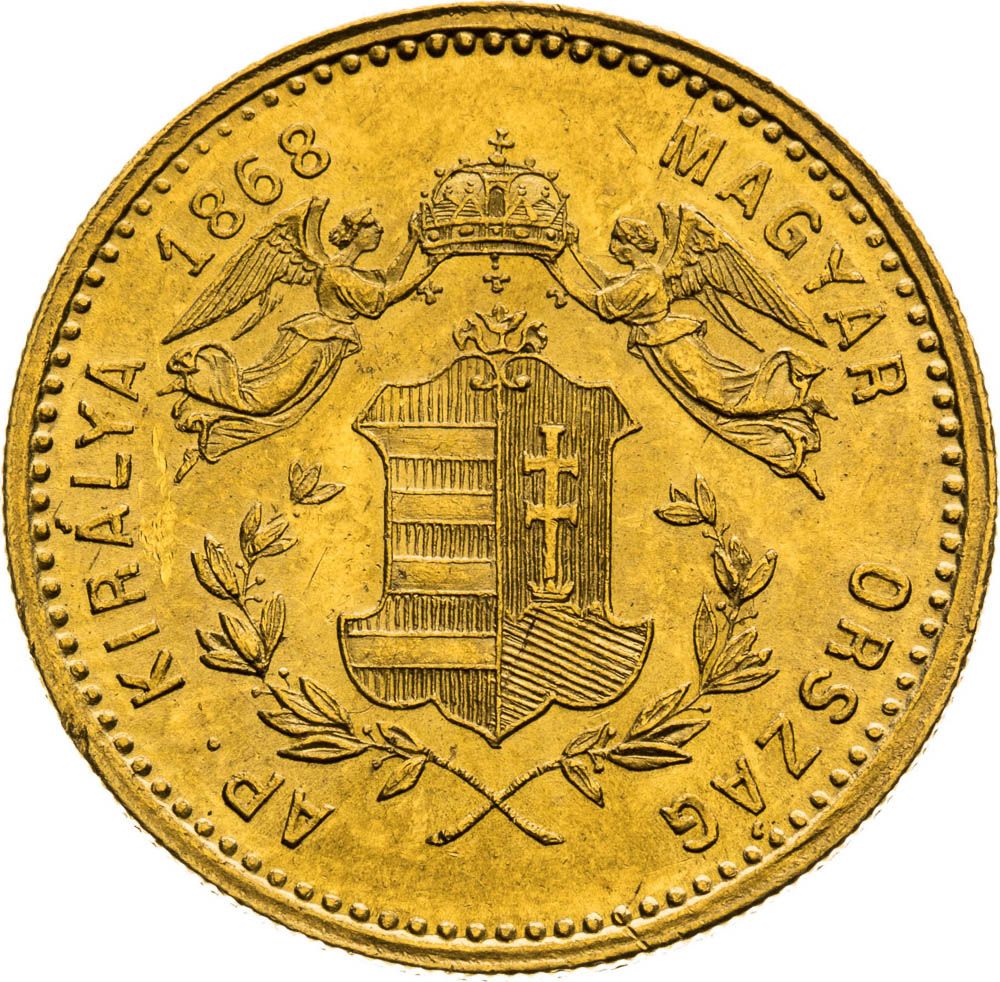 Ducat 1868 - back