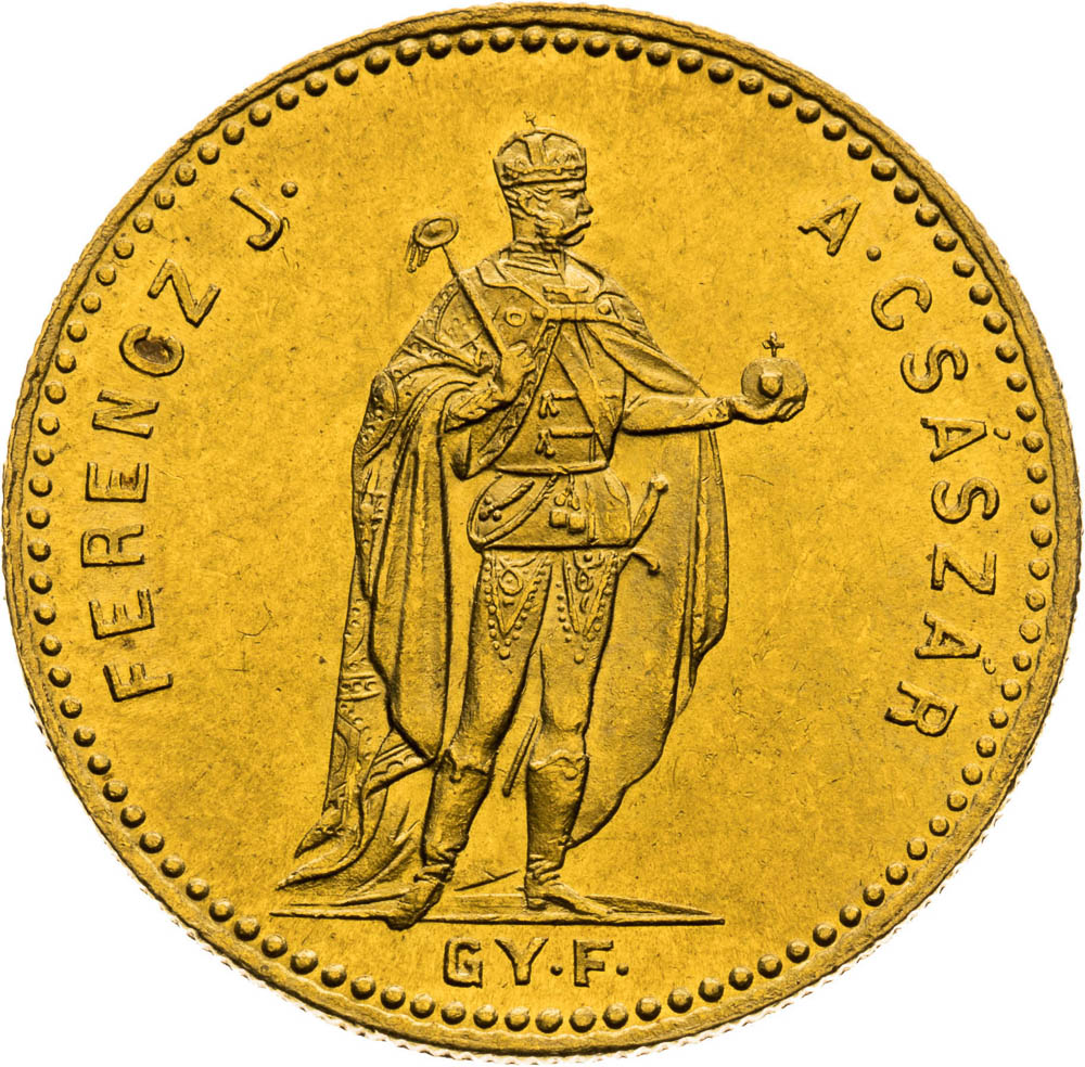 Ducat 1869 - front