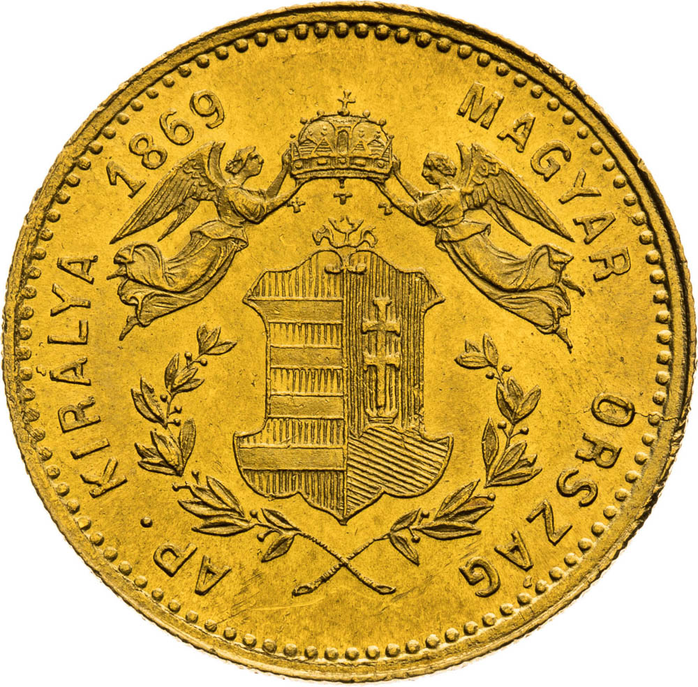 Ducat 1869 - back