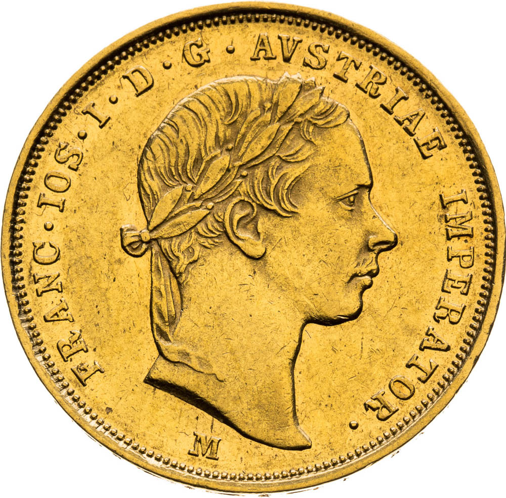1/2 Sovrano 1854 - front
