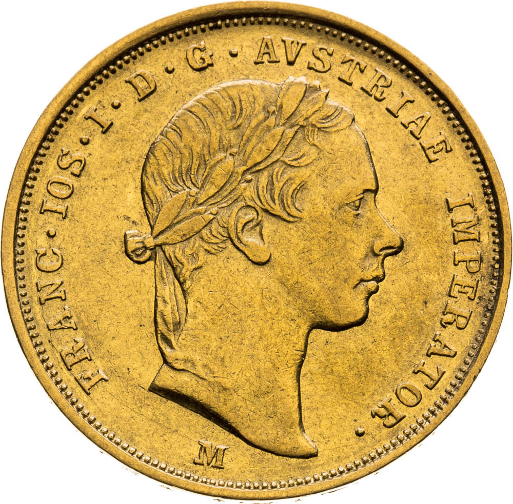 1/2 Sovrano 1856 - front